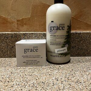 Philosophy Pure Grace Body Creme & 32 ounce Shower Gel!! Sealed